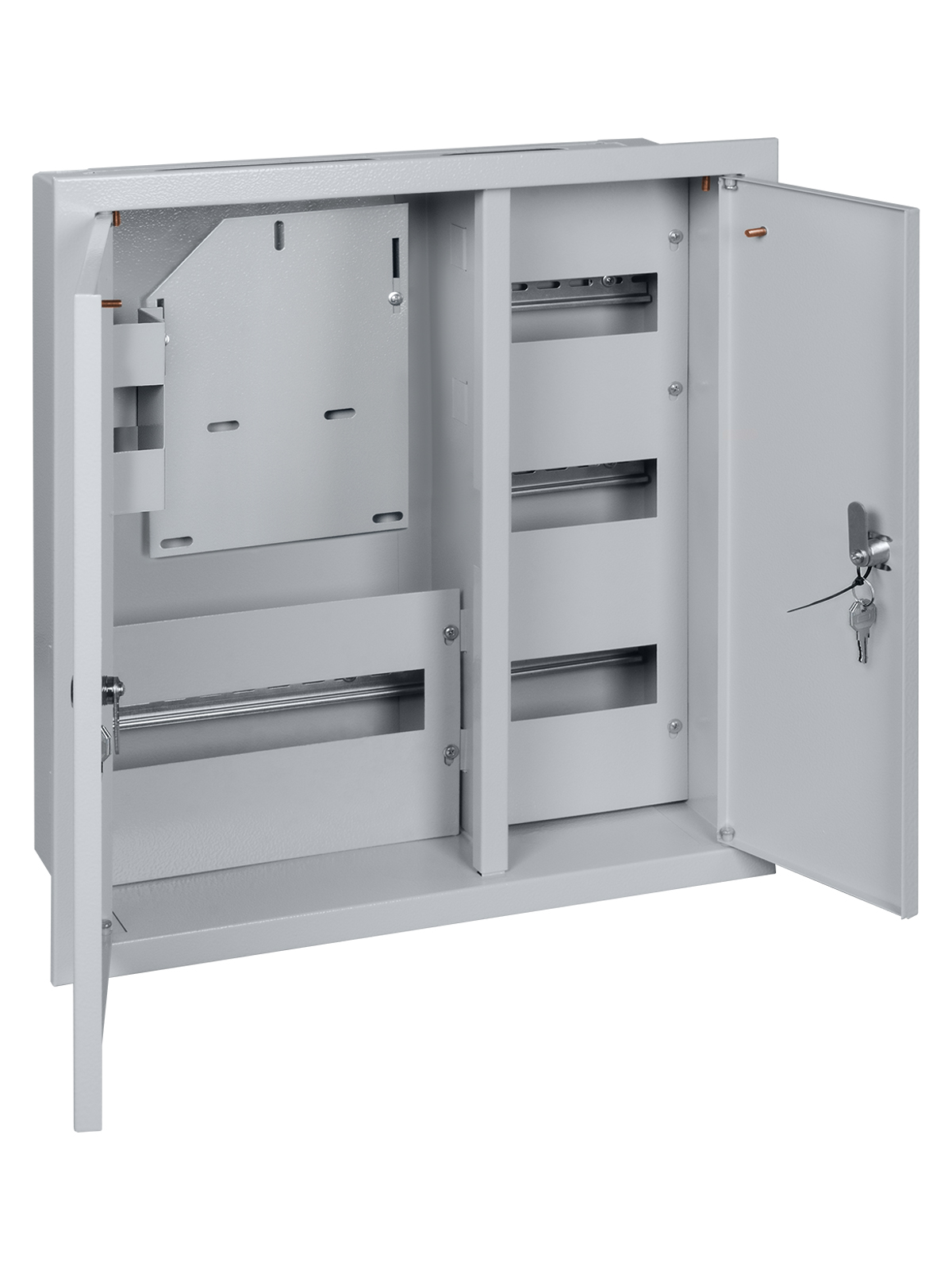 Корпус металлический ЩУРВ-3/30 (550х500х165) 2-х дверный TDM