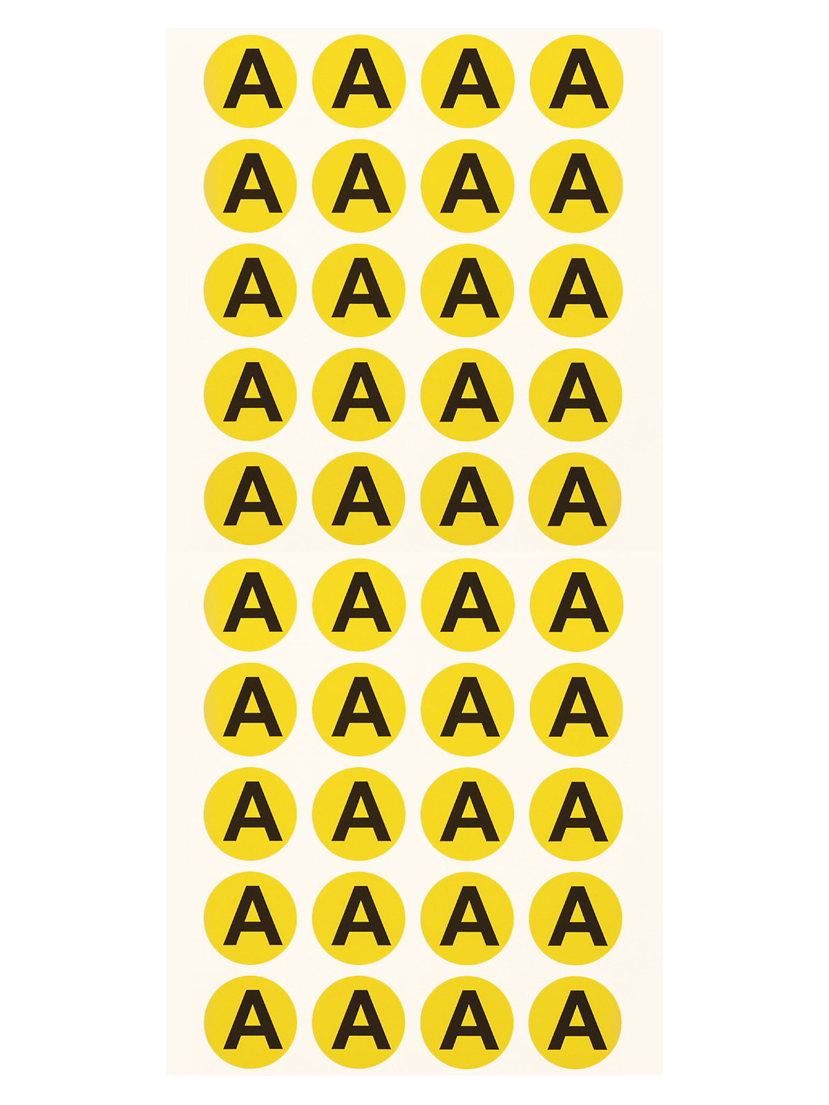 Символ "A" d=20мм TDM
