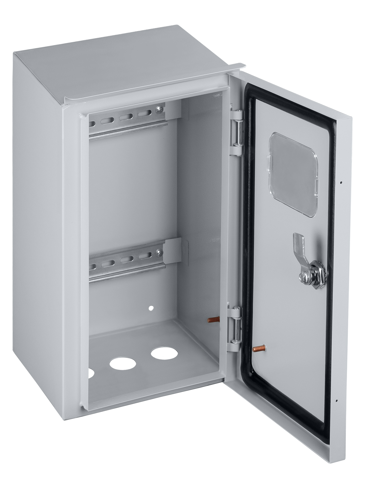 Корпус металлический ЩУ-МП (360х225х140) с окном IP54 Народный эконом