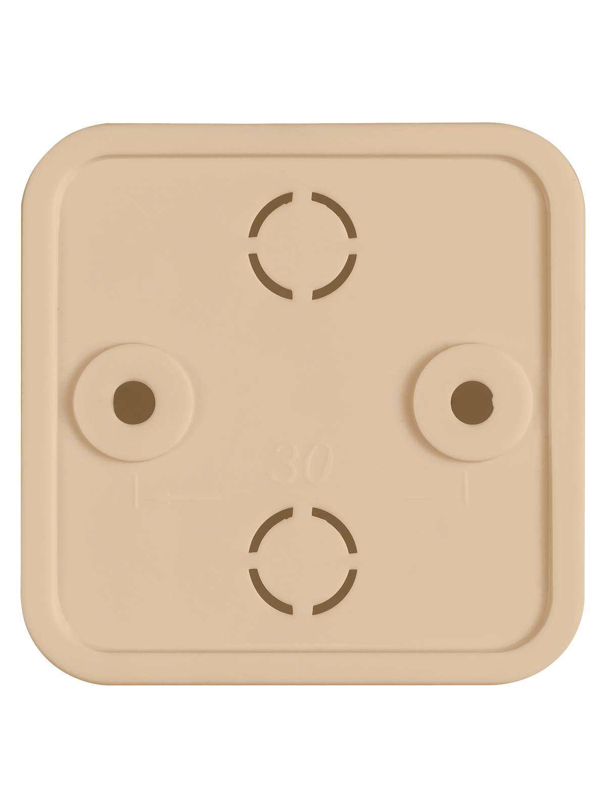 Коробка распаячная КР 50х50х20 ОП сосна, с клем. колодкой, IP40, инд. штрихкод TDM