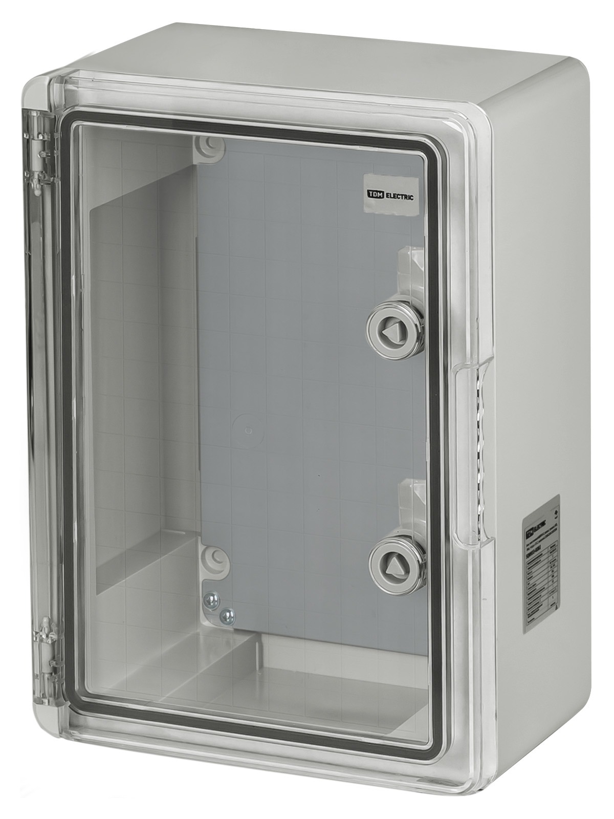 Бокс пластиковый ЩМП-0-2, прозр., крышка ABS, IP65, -45 до +75 С, навесной, (350x250x150) TDM