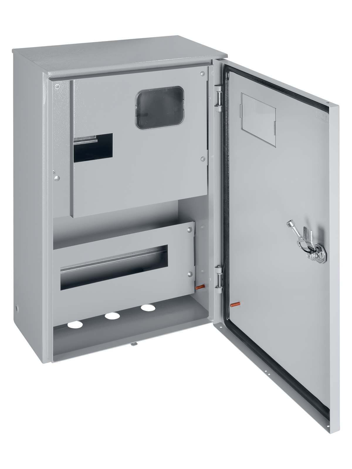 Корпус металлический ЩУ-3ф/1-0-12 IP66 (ЩУРН-3/12 IP66) с опломбировкой счётчика (542х347х180) TDM