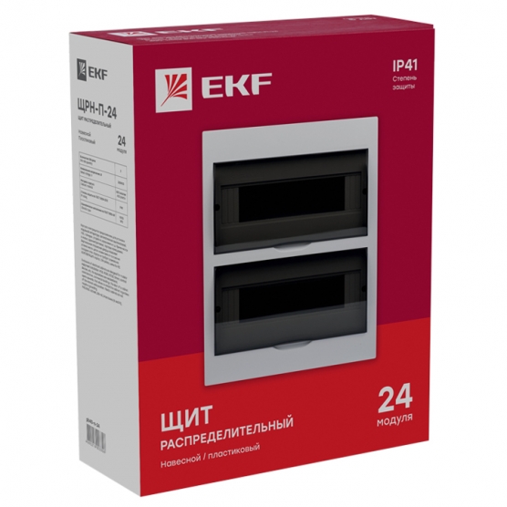 Щит распред. навесной ЩРН-П-24 IP41 EKF PROxima