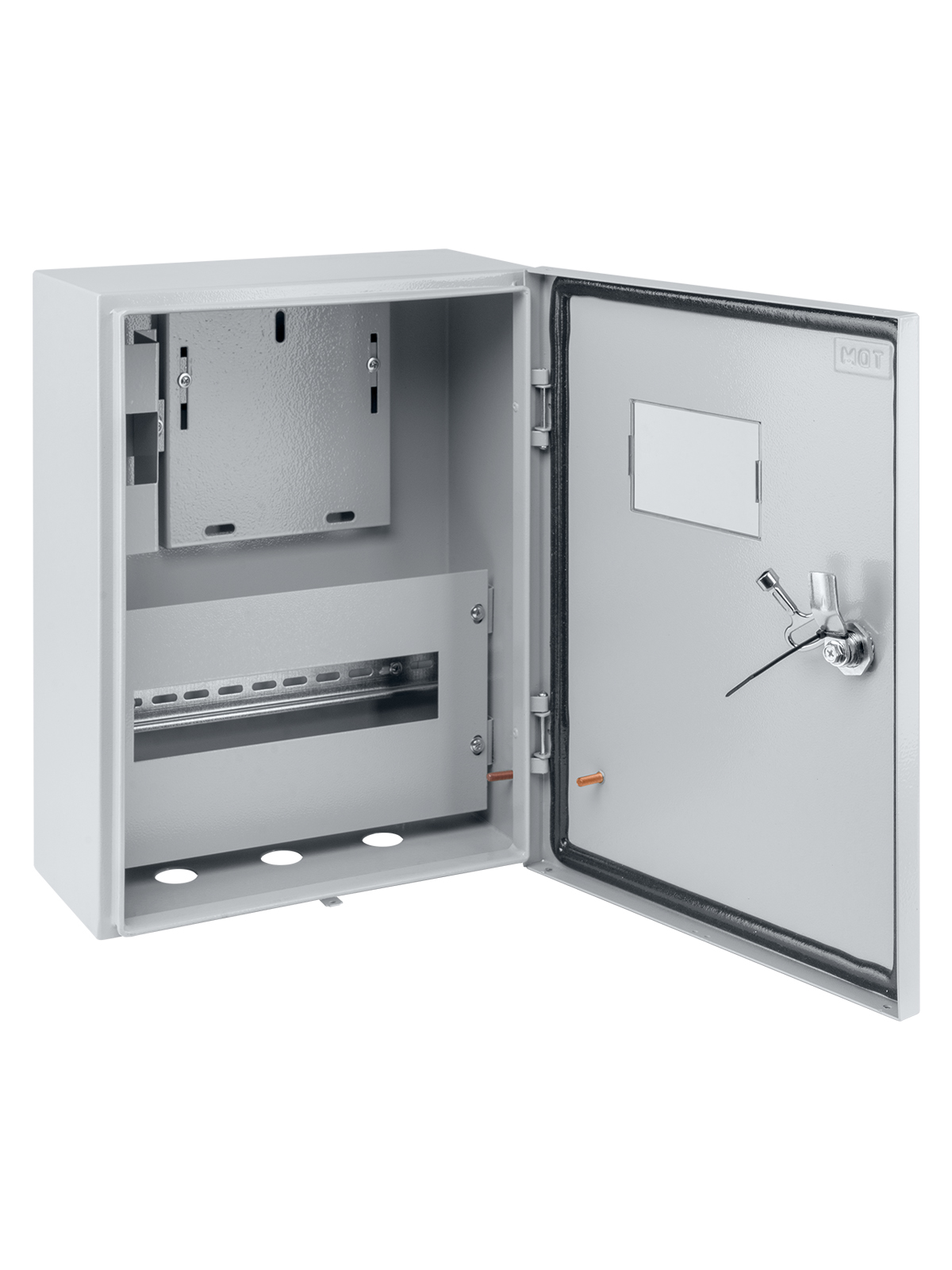 Корпус металлический ЩУ-1ф/1-0-12 IP66 (ЩУРН-1/12 IP66) (395х310х165) TDM