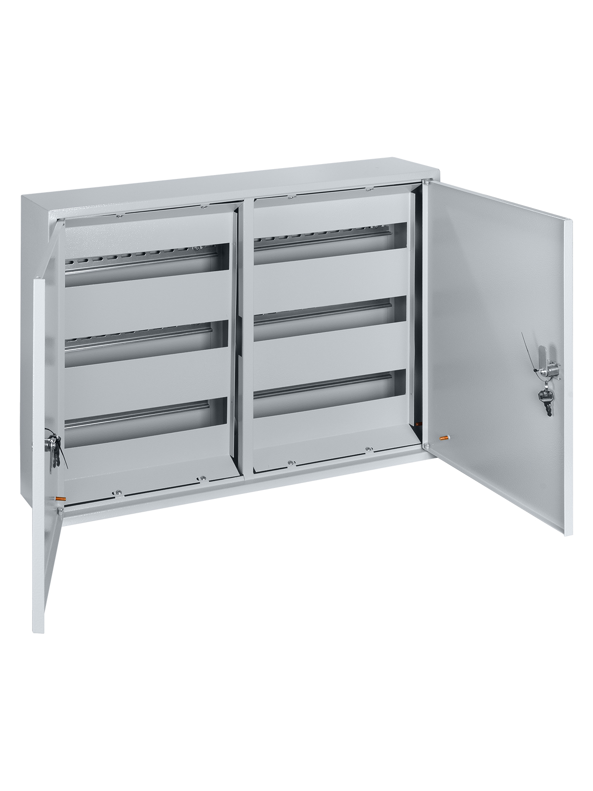 Корпус металлический ЩРН-96 (500х680х120) 2-х дверный TDM