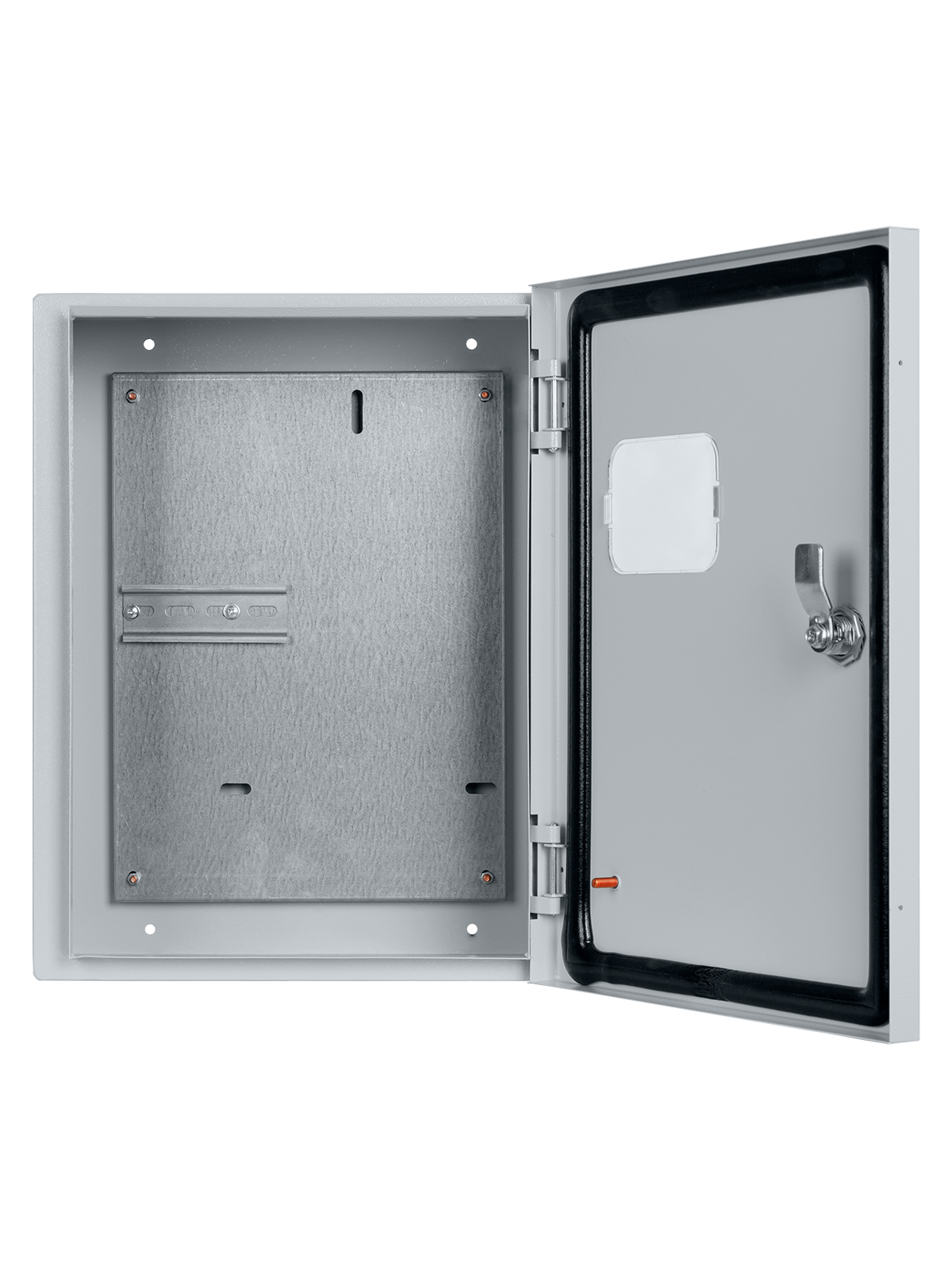 Корпус металлический ЩУ-3ф/1-0 (1 дверь) (395х310х150) IP54 Народный эконом